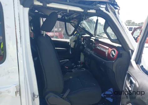 2022 Jeep Wrangler Unlimited Rubicon 4X4 z USA, uszkodzony, nr VIN 1C4HJXFN4NW123610